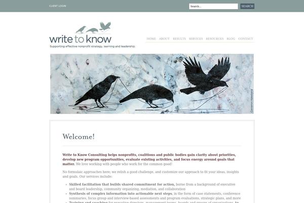Bueno theme site design template sample
