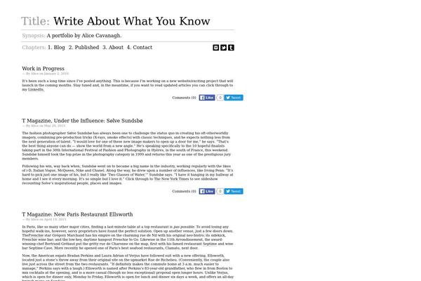 Main theme site design template sample