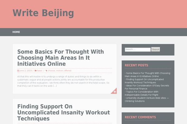 writebeijing3.org site used Solon