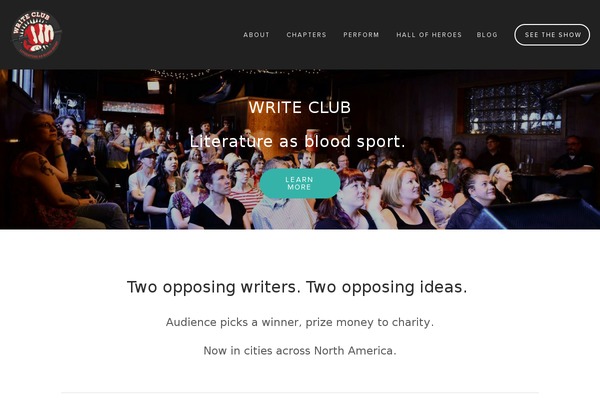 Craft theme site design template sample