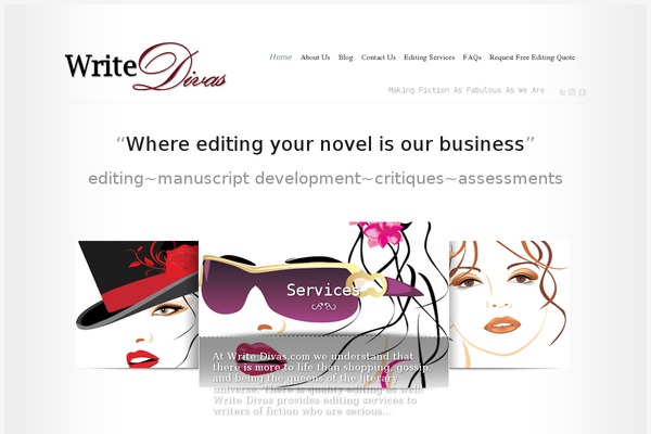 Modest theme site design template sample