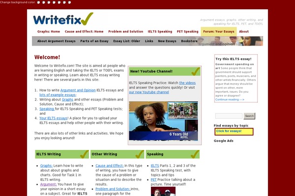 Site using Peekaboo plugin