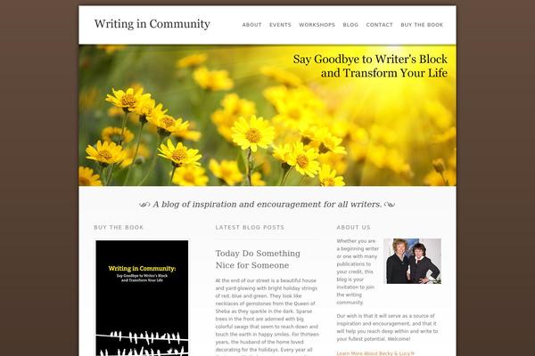Dandelion theme site design template sample