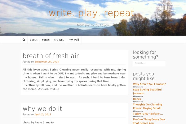 Coeur theme site design template sample