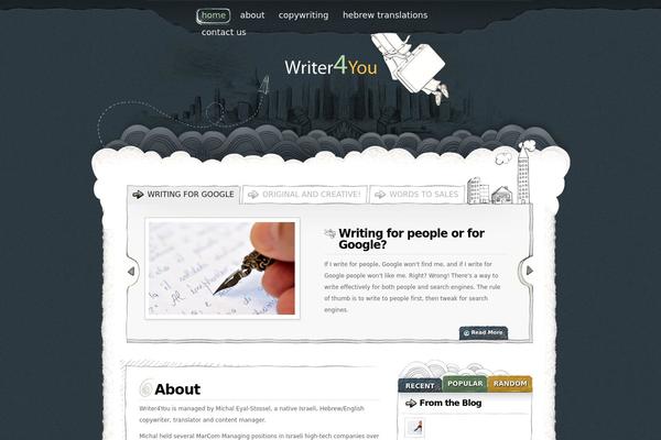 OnTheGo theme site design template sample