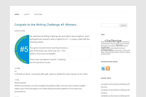 Site using Follow plugin