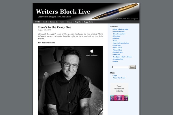 Default theme site design template sample