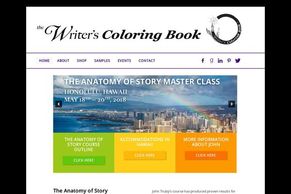 writerscoloringbook.com site used Allegory