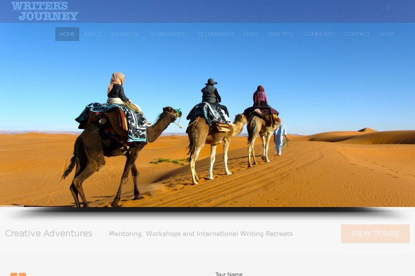 Trek theme site design template sample