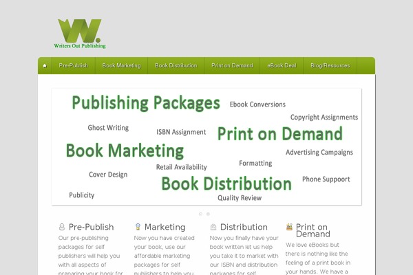 Decanto theme site design template sample