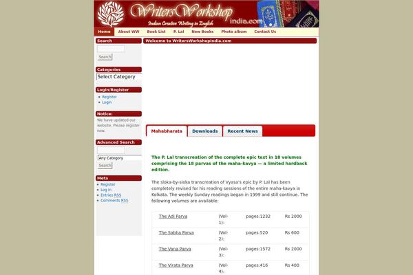 Site using Breadcrumb plugin