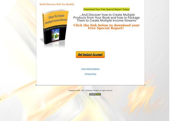 Site using InstaBuilder plugin