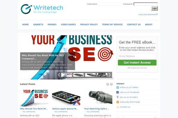 writetech.net site used Max Magazine