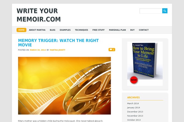 The Bizness theme site design template sample