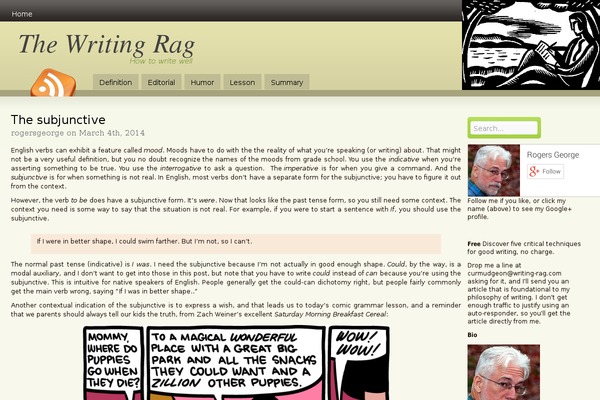 writing-rag.com site used Disciple