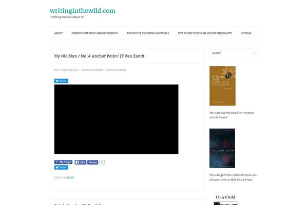 Prana theme site design template sample