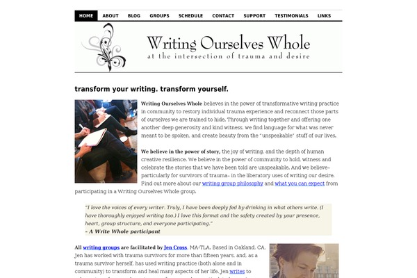 Coraline theme site design template sample
