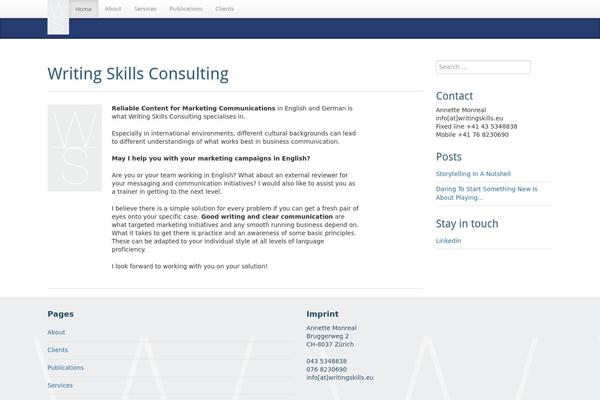 Skematik theme site design template sample