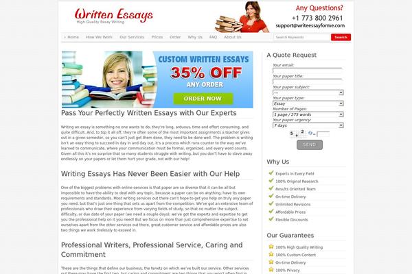Article Directory theme site design template sample