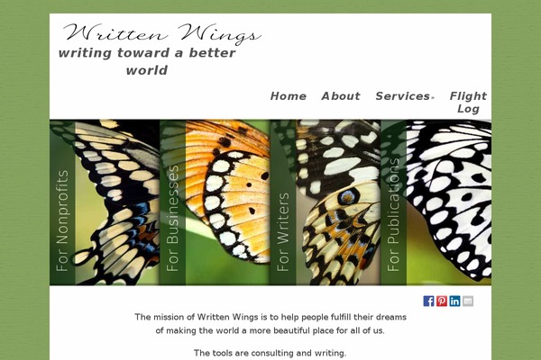 Site using Social Media Feather - lightweight social media sharing and follow buttons plugin