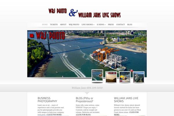 SimplePress theme site design template sample