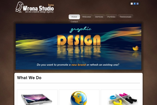 Clockstone theme site design template sample