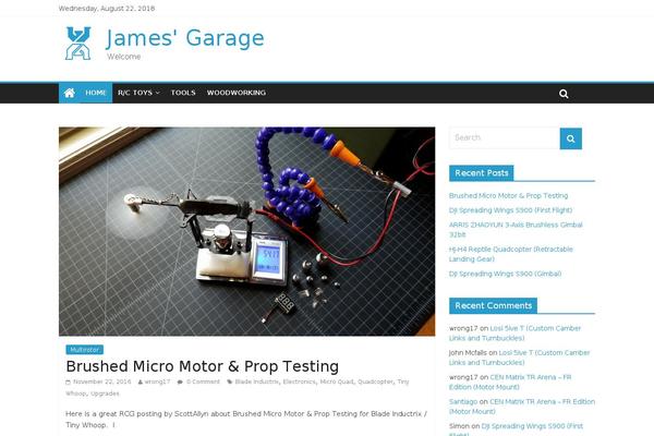 ColorMag theme site design template sample