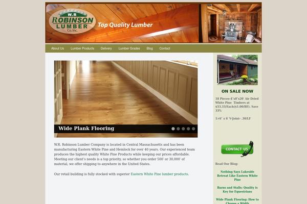Whispy theme site design template sample