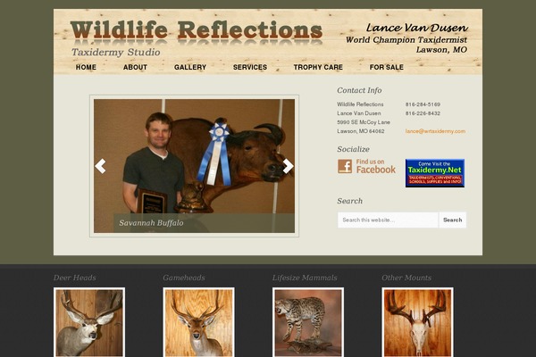 Site using Genesis Slider plugin