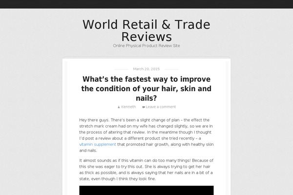 Prose theme site design template sample