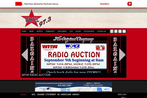Site using Amp-events plugin