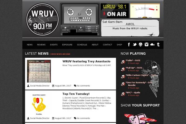 Site using Wonderplugin-audio plugin