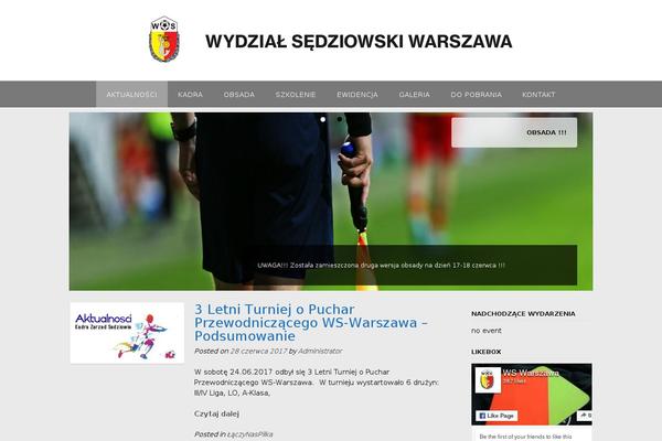 CoziPress theme site design template sample