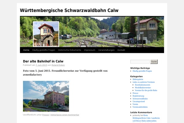Site using Events Manager plugin