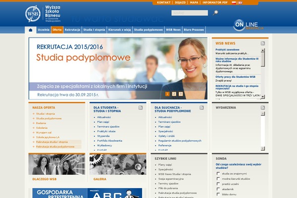wsb.gorzow.pl site used Sintea