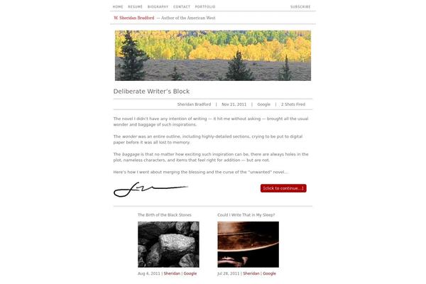Thesis 1.8.6 theme site design template sample