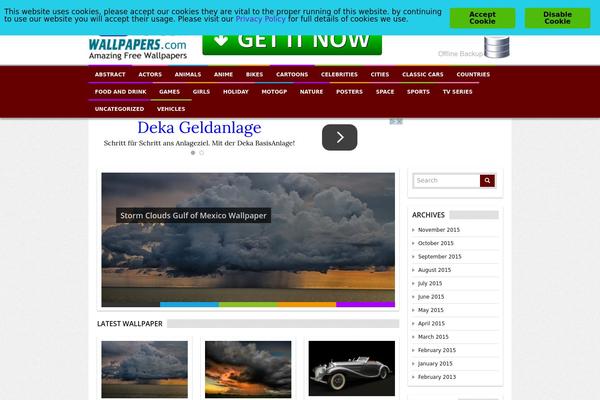 Kodok theme site design template sample
