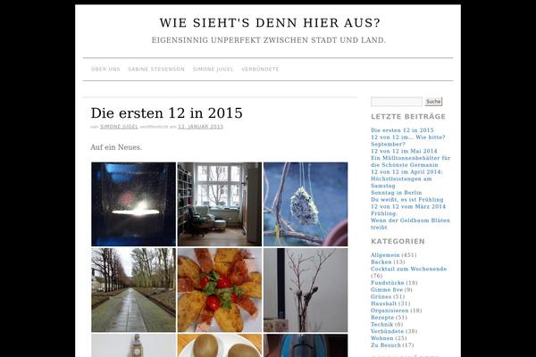 Brunelleschi theme site design template sample