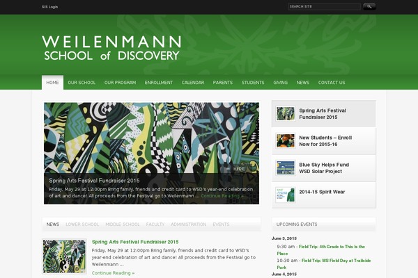 Wpuniversity theme site design template sample