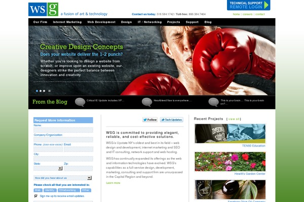 wsg.net site used Wsg