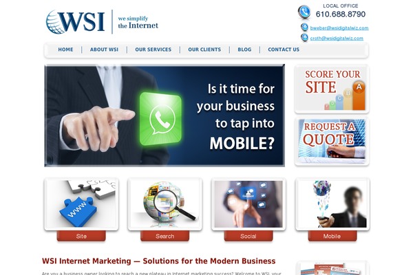 Wsitheme theme site design template sample