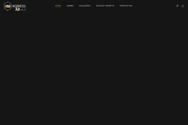 Alma theme site design template sample