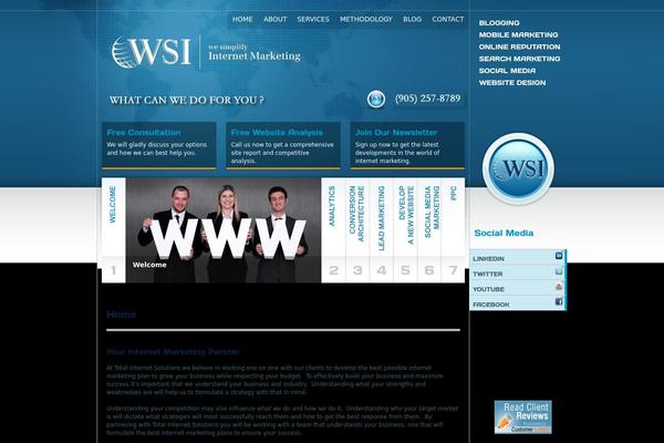 Customify-child theme site design template sample