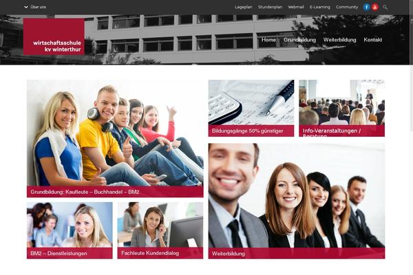 Polytechnic theme site design template sample