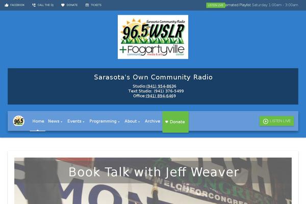 Onair2 theme site design template sample
