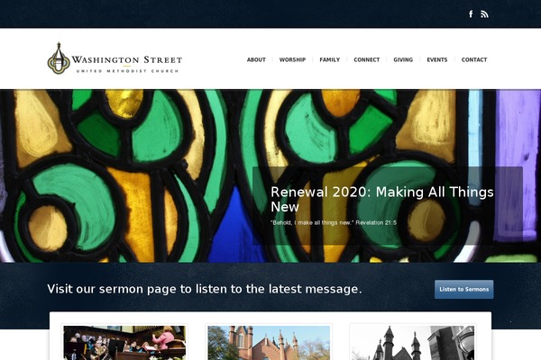 Incarnation theme site design template sample