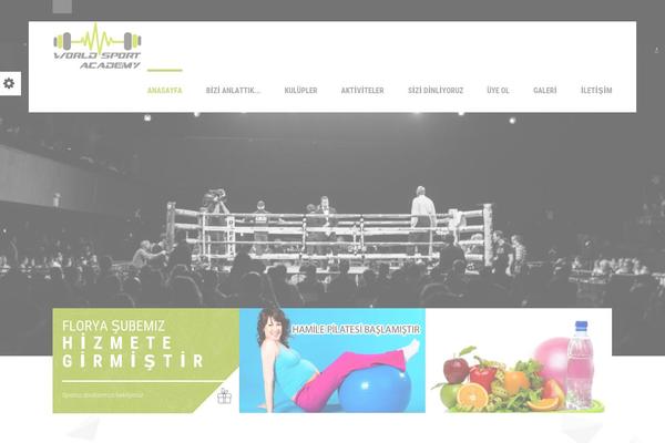 Fitnesszone theme site design template sample
