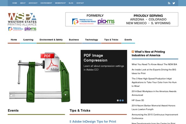 Site using Ditty-rss-ticker plugin