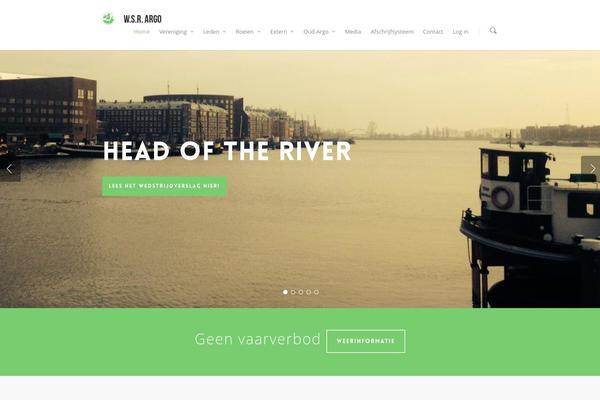 Salient theme site design template sample