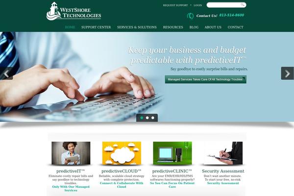 Core theme site design template sample